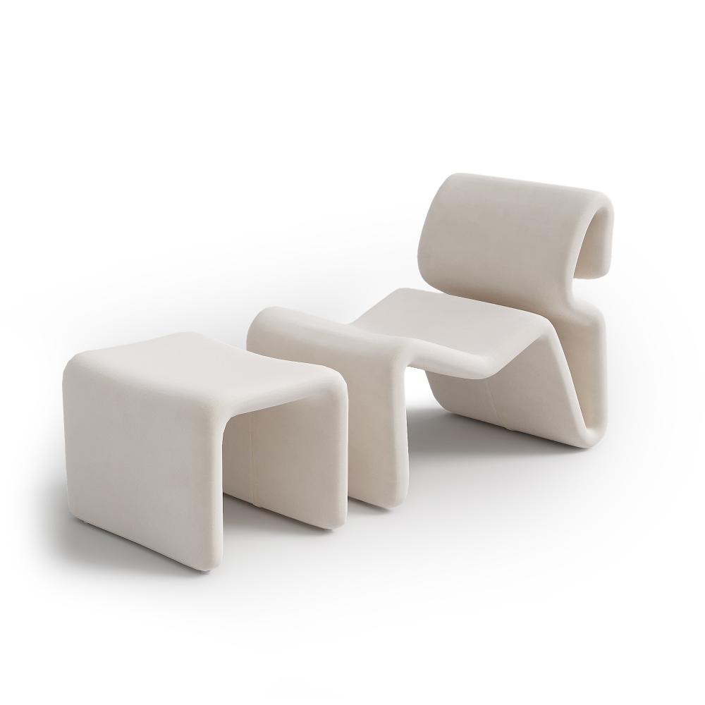 Комплект Bora Bora: шезлонг и пуф